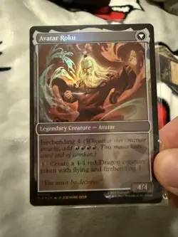 Magic The Gathering The Legend of Roku Foil Avatar Cards MTG TCG - Image 5