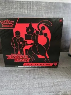 Pokemon Destined Rivals Elite Trainer Box Opened No Cards - Image 1