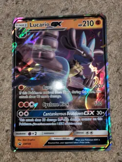 Lucario GX SM100 Jumbo Cards Holo - Image 1