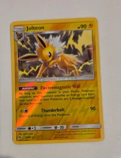 Pokemon Card Jolteon 23/68 Reverse Holo Rare Hidden Fates - Image 1