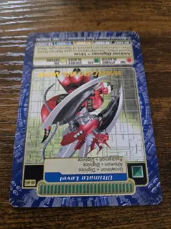 Vintage Digimon CCG Battle Series 4 Gold Stamped Card Wargrowlmon BO-165 - Image 5