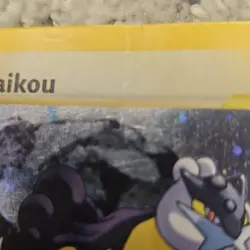 Pokemon Raikou 80 HP Neo Revelation Holo Rare 13/64 Basic Card 2000 - Image 3