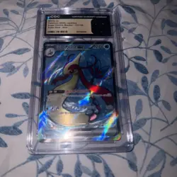 CGC 10 Pristine Milotic ex SR 121/106 Super Electric Breaker sv8 JPPokemon Card - Image 1