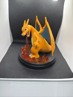 CHARIZARD EX Fire Breathing Card Display Figurine Statue from EX Super Premium - Image 2