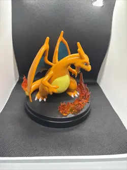 CHARIZARD EX Fire Breathing Card Display Figurine Statue from EX Super Premium - Image 3