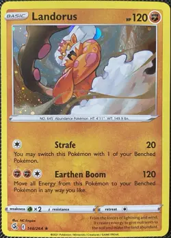 Landorus - (Cosmos Holo) 148/264 Blister Exclusives Holo - Pokemon Card - Image 1