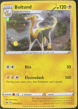 Boltund - (Cosmos Holo) 076/202 Miscellaneous Cards & Products - Pokemon Card - Image 1