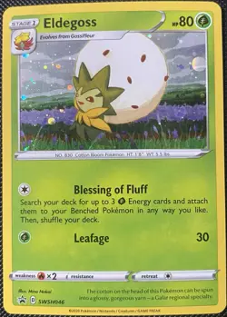 Eldegoss SWSH046 SWSH: Sword & Shield Promo Cosmos Holo - Pokemon Card - Image 1
