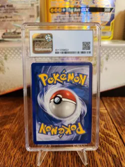 CGC 8 NM-MINT Professor Elm # 3 Best of Game REVERSE HOLO PROMO Pokemon Card Psa - Image 4