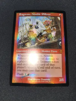 MTG English Ragavan, Nimble Pilferer (Retro Frame) NM Foil Modern Horizons 2 - Image 2