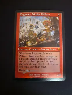 MTG English Ragavan, Nimble Pilferer (Retro Frame) NM Foil Modern Horizons 2 - Image 4