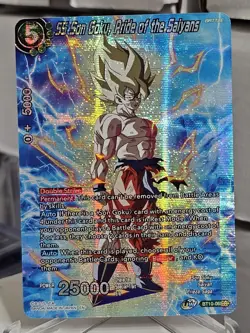 Dragon Ball Super Card Game SS Son Goku, Pride Of The Saiyans BT10-065 Rare - Image 5