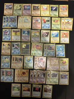 Vintage Pokemon 58 Card Lot Neo Revelation COMPLETE Common/Uncommon Set 1st Ed - Image 1