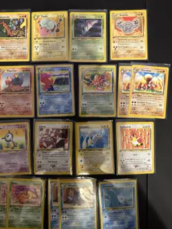 Vintage Pokemon 58 Card Lot Neo Revelation COMPLETE Common/Uncommon Set 1st Ed - Image 3