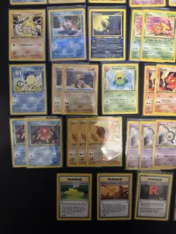 Vintage Pokemon 58 Card Lot Neo Revelation COMPLETE Common/Uncommon Set 1st Ed - Image 4