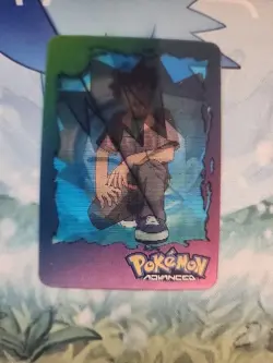 Pokemon Advanced 2004 Action Card Lenticular Brock NM - Image 1