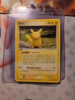 Pokemon Card TCG Ditto ( Pikachu ) 63/113 Delta Species 2005 Regular non-holo NM - Image 1