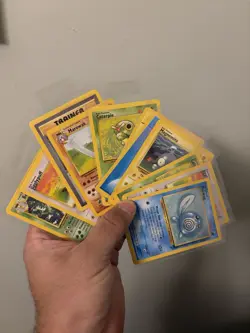 Base Set 2 Booster Pack Gyarados Rare Vintage Pokemon With The 11 Cards - Image 3