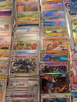 Lot Of 288 Pokemon Cards Holo, Reverse Holo, Bulk, Stickers - Image 4
