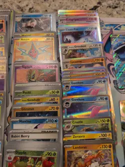 Lot Of 288 Pokemon Cards Holo, Reverse Holo, Bulk, Stickers - Image 5