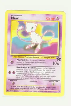 Mew Black Star Promo 8 - Mint/Near Mint - Pokemon Trading Card Game - Image 1