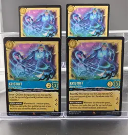 Disney Lorcana Kristoff - Mining the Ruins 159/204 Whispers in the Well R 4 Card - Image 1