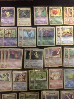 Pokemon TCG 101 Card Lot Team Rocket NEAR COMPLETE Rare/Common/Uncommon 1st Ed - Image 3