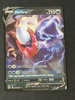 Darkrai V Ultra Rare Holo Pokemon Card Astral Radiance 098/189 - Image 1