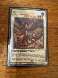 Buster Dragon | Ultra Rare (NM) 1st Edition - GFTP-EN097 Yugioh Card - Image 1