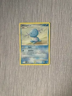 Pokemon TCG Wooper And Quagsire Cards Secret Wonders LP - Image 2