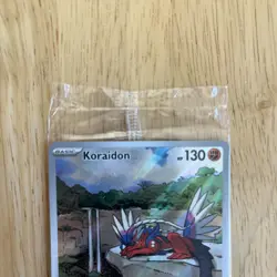 Pokemon Card Koraidon SVP014 Scarlet &Violet Promo Holo SEALED - Image 2