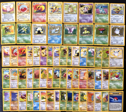 Complete Unlimited Jungle Pokemon Card Set 64/64 Holo/Rare/C/UC PL - Image 1