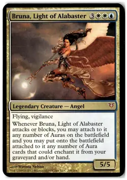 MTG Bruna, Light of Alabaster (Avacyn Restored) - Oversized Cards HP English - Image 1