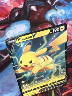 Pokemon TCG Pikachu V SWSH: Sword & Shield Promo Card SWSH063 - Image 2