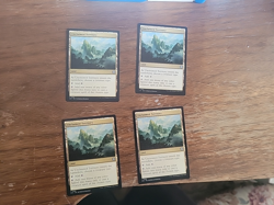 Magic The Gathering 4x Unclaimed Territory Commander the Lost Caverns of Ixalan - Image 1
