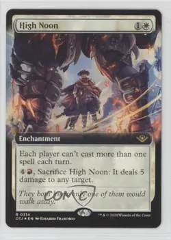 High Noon (Extended Art) Foil Magic: Outlaws of Thunder Junction OTJ #0314 - Image 1
