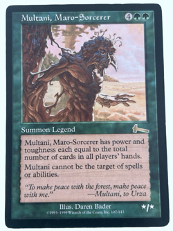 Multani, Maro-Sorcerer, Urza's Legacy, MP Moderate Play, Magic the Gathering MTG - Image 1