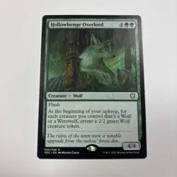 Hollowhenge Overlord NM Crimson Vow Commander MTG 36 / 38 English Regular - Image 1