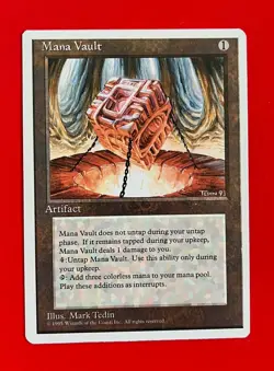 MTG - Mana Vault - Revised - Image 1
