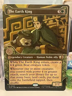 MTG: The Earth King (Showcase) Avatar: The Last Airbender Regular - Image 1