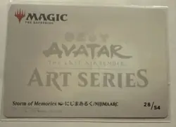 Storm of Memories - Art Series (Gold-Stamped Planeswalker Symbol) 28/54 - Image 2