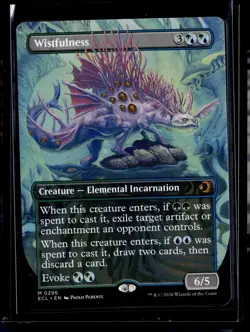 Wistfulness (Borderless) - 296 - ECL - NM - MTG Magic the Gathering - Image 1
