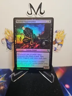 MTG Morbid Opportunist Innistrad Remastered Uncommon Foil 0124 NM - Image 1