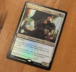 Earth King's Lieutenant [Prerelease] R 0217, NM Foil Promo, MTG Avatar TLA - Image 2