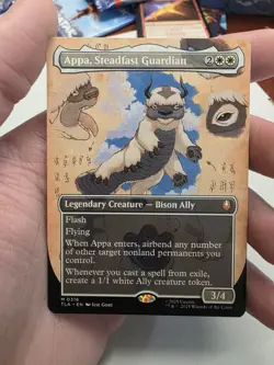 Appa, Steadfast Guardian (Borderless) Avatar: The Last Airbender MTG MINT - Image 1
