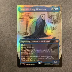 Wan Shi Tong, Librarian Magic Mtg: Avatar Borderless Foil Sp M 0320 - Image 1