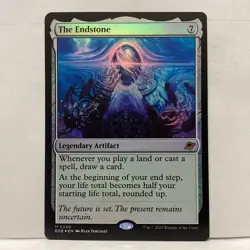 MTG The Endstone Magic: The Gathering Edge of Eternities Foil Mythic #0240 - Image 1