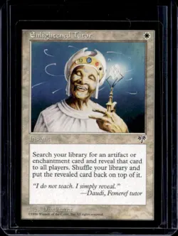1996 Magic: The Gathering Mirage Enlightened Tutor #NNO - Image 1