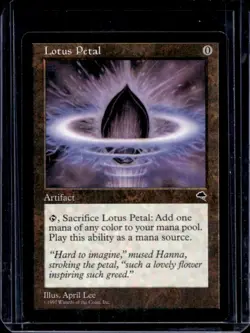 1997 Magic: The Gathering Tempest Lotus Petal #NNO - Image 1