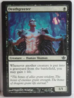 Deathgreeter [Near Mint] MTG Rare {Duel Decks: Garruk vs. Liliana} - Image 1